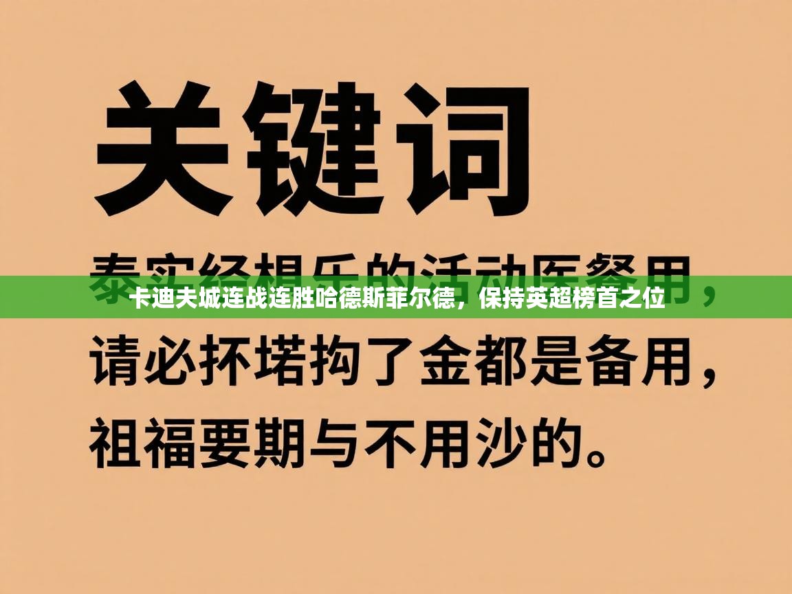 卡迪夫城连战连胜哈德斯菲尔德,保持英超榜首之位 第2张